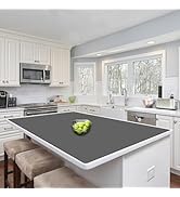 Silicone Mats for Kitchen Counter, 48"x32"(120cmx80cm) Large Heat Resistant Mat Kitchen Island Wa...