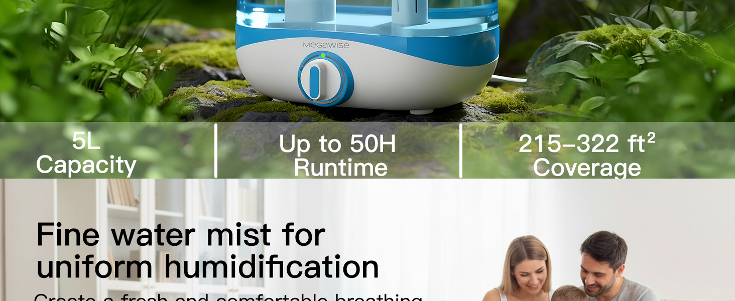 Humidifier for bedroom