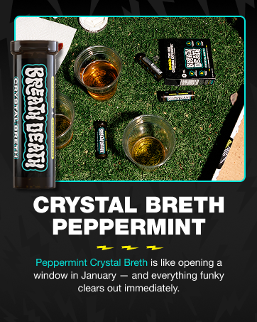 crystal breth peppermint mints crystals party breath bad zinc