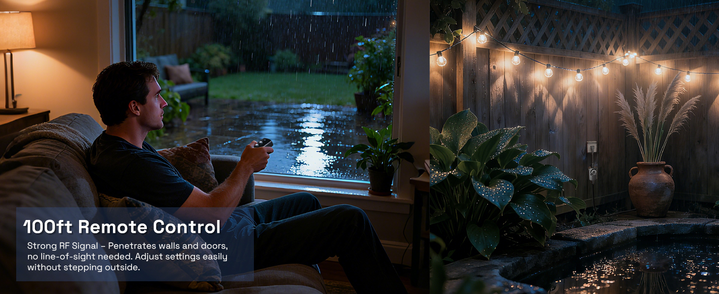 Outdoor Timer with Remote