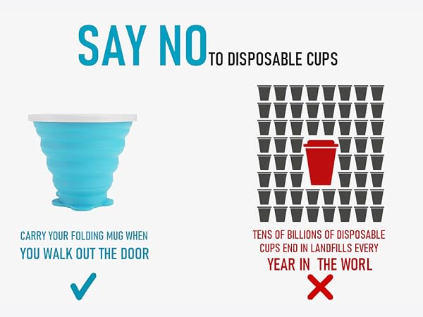foldable drinking cups