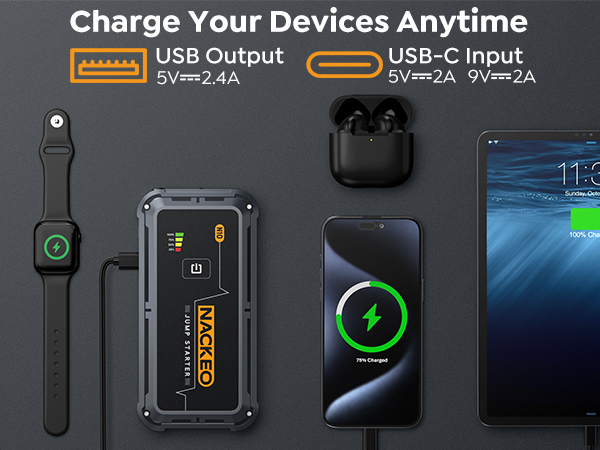 Car Jumper Starter Portable