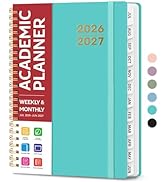Planner 2026-2027 for Women &amp; Men, Academic Monthly and Weekly Calendar Planner, Jul 2026 - Jun 2...
