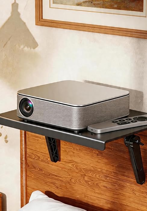 No Drill Projector Shelf