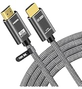 8K HDMI 2.1 Cable 10 ft / 3M, | Ultra High Speed 48Gbps,4K@120Hz, 8K@60Hz, 0.01ms, HDR10+, eARC, ...