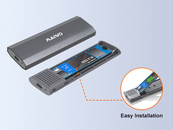 M.2 NVME SSD Enclosure