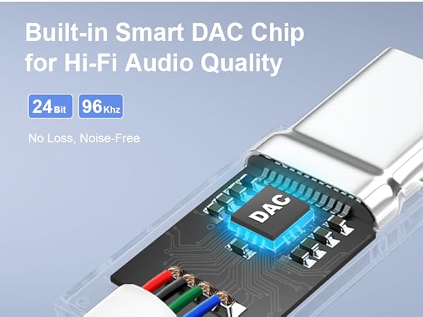 USB C to 3.5mm Headphone Jack Adapter