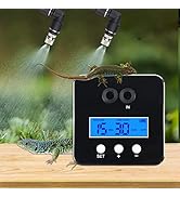 FRANKEVER Fogger Reptile Humidifiers Plant Mister with Timer,Reptile Terrarium Misting System 360...