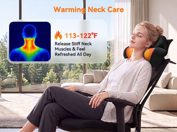 heated neck massager