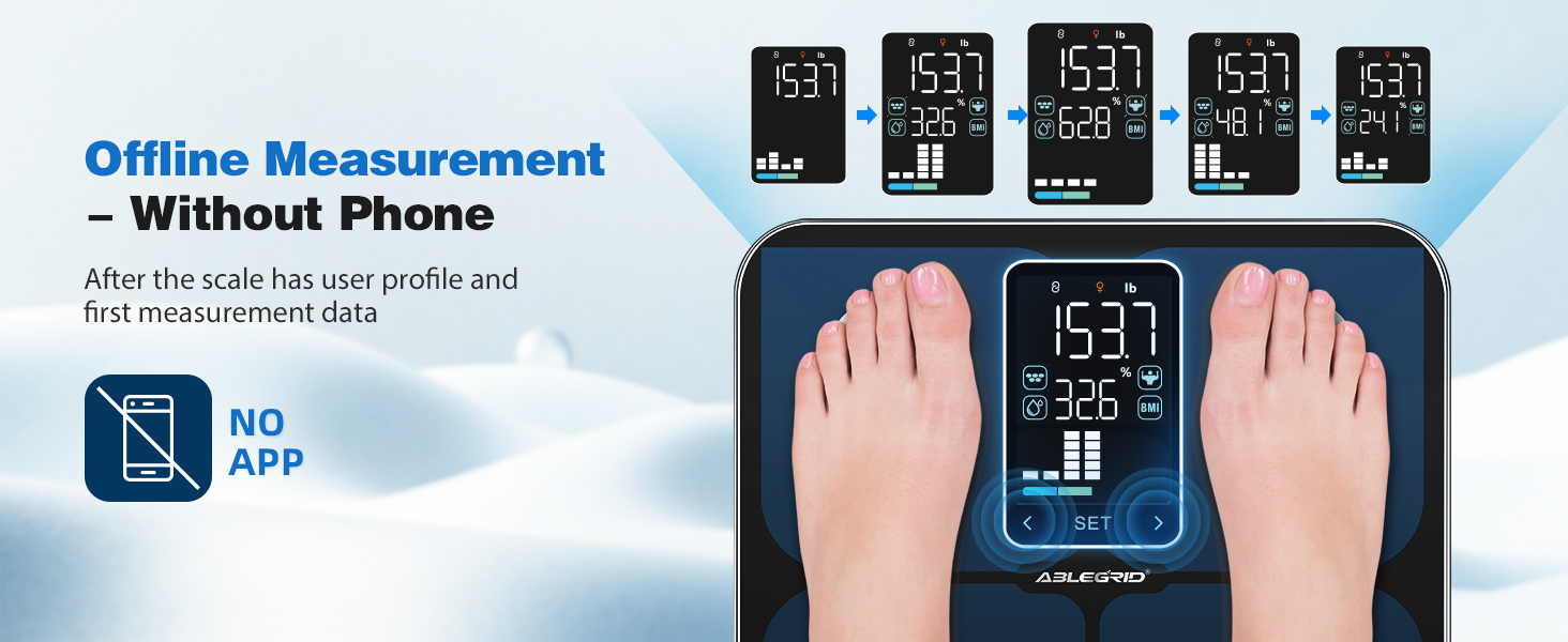 weight scales bathroom