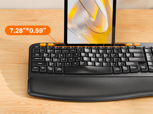 Ergonomic Keyboard and mouse Wireless combo