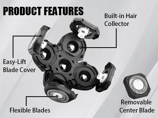 Replacement Head for Bald Men