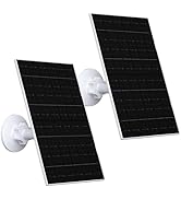 Zivif 7W Solar Panel for Security Camera, USB Solar Panel Compatible with Eufycam 2C/2C Pro/2/2 P...