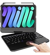 iPad Mini 6 Case with Keyboard, Keyboard iPad Mini 6th Generation 2021 8.3-inch 6th Generation, 3...