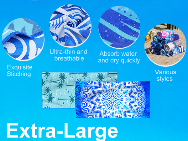 oversized beach towel