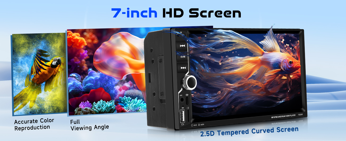 7&amp;#39;&amp;#39;HD Screen