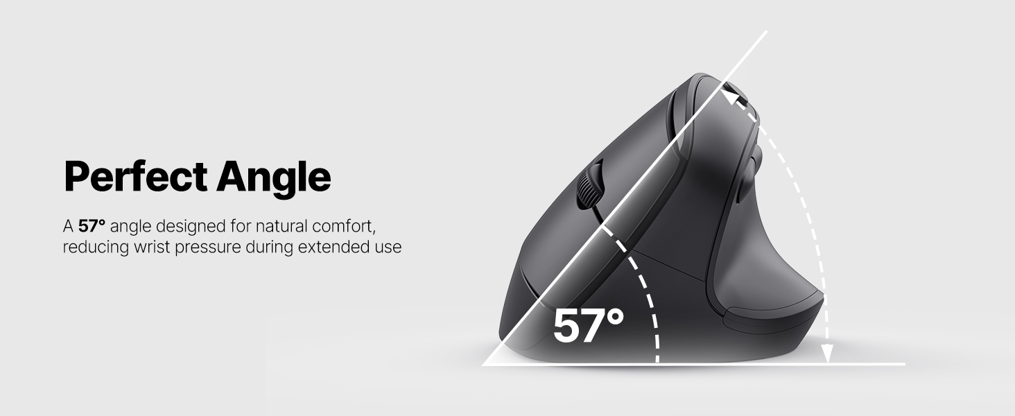 Black Ergonomic Mouse