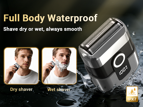 electric razor for men face
