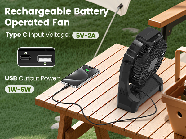 battery operated fan