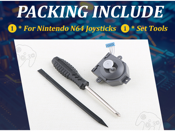 for Nintendo N64 Joysticks Replacement for Nintendo 64
