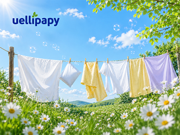 Fresh Linen Laundry Sheets, Freshness All Day Long.