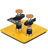 Magnetic Helping Hands Clamp Metal, Adjustable Third Hand Soldering Holder Stand For Small Electr...