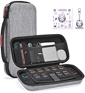 innoAura Switch 2 Carrying Case for NS Switch 2 (2025), with 9 Game Card Slots, Protective Travel...