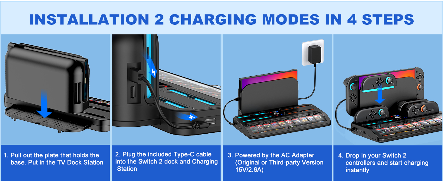 accesorios para nintendo switch 2