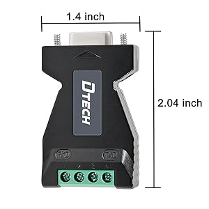 comapct size serial adapter