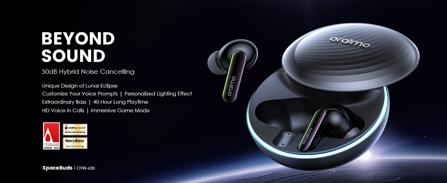 Noise Cancelling Bluetooth Earbuds