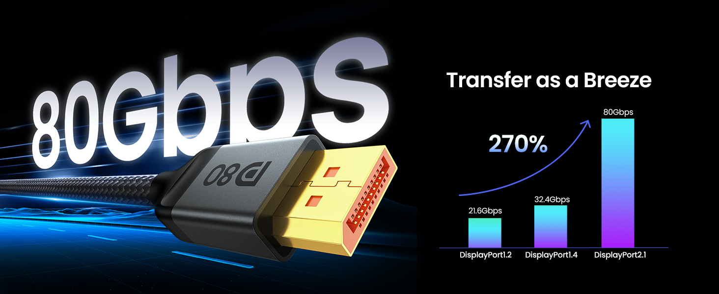 80gpbs vesa certified