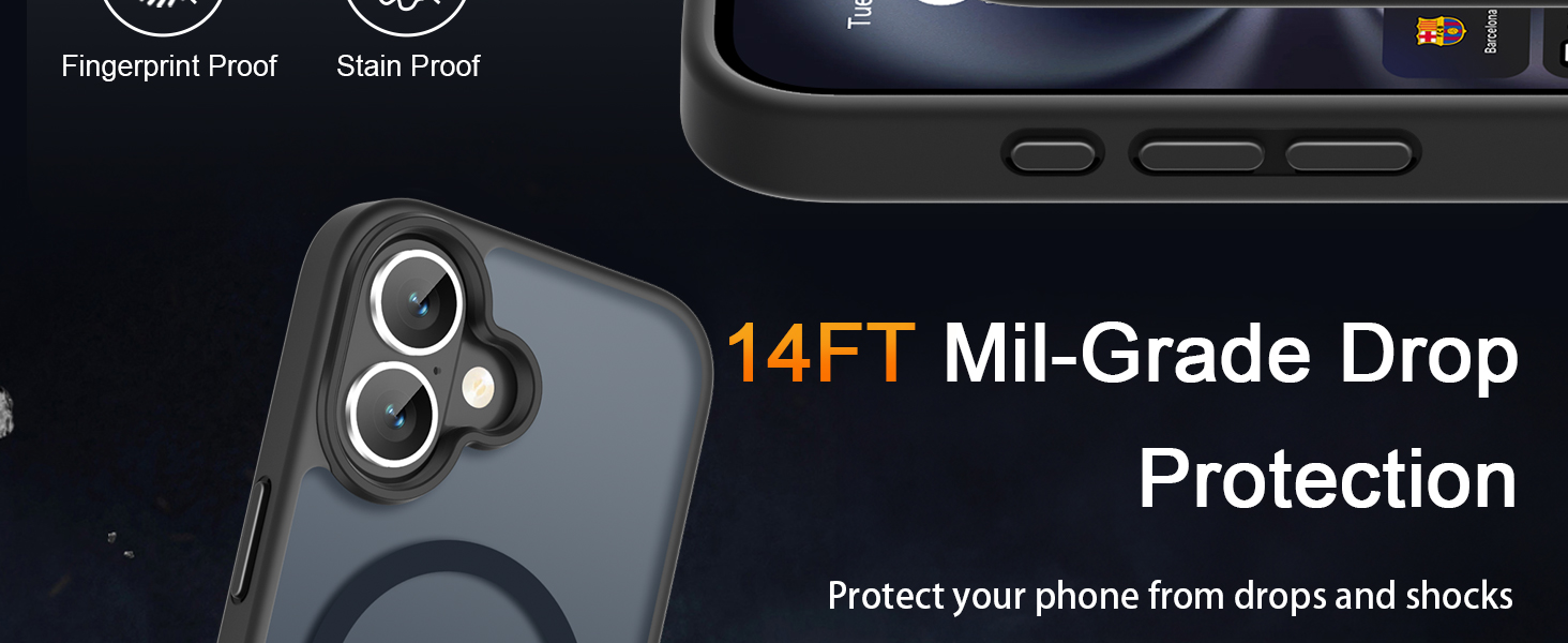 14FT Mil-Grade Drop Protection