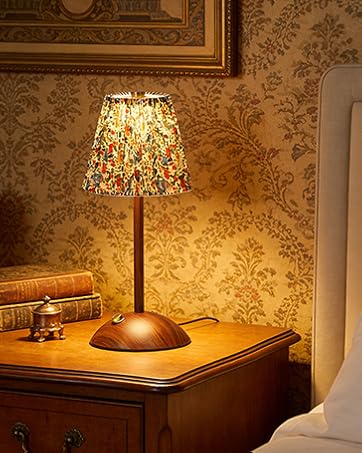 Vintage Cordless Table Lamp