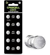 lr41 Button Batteries LR41 SR41 AG3 736 Battery 1.5V Button Coin Cell Batteries (10 Count)