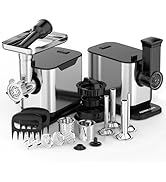 ALTRA LIFE #8 Meat Grinder, 3200W Max Electric Heavy Duty Sausage Stuff, Rotary Cheese Grater wit...