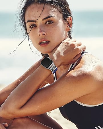 Nylon Loop Band Compatible with Apple Watch Bands 38/40/41/42/44/45/46/49mm Women Men