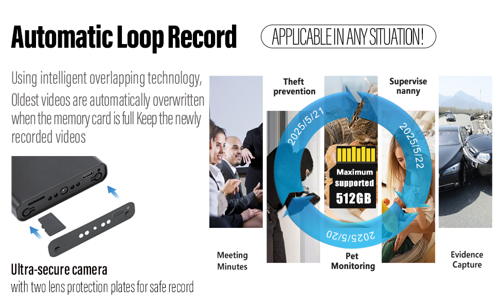 Automatic Loop Record 512GB 