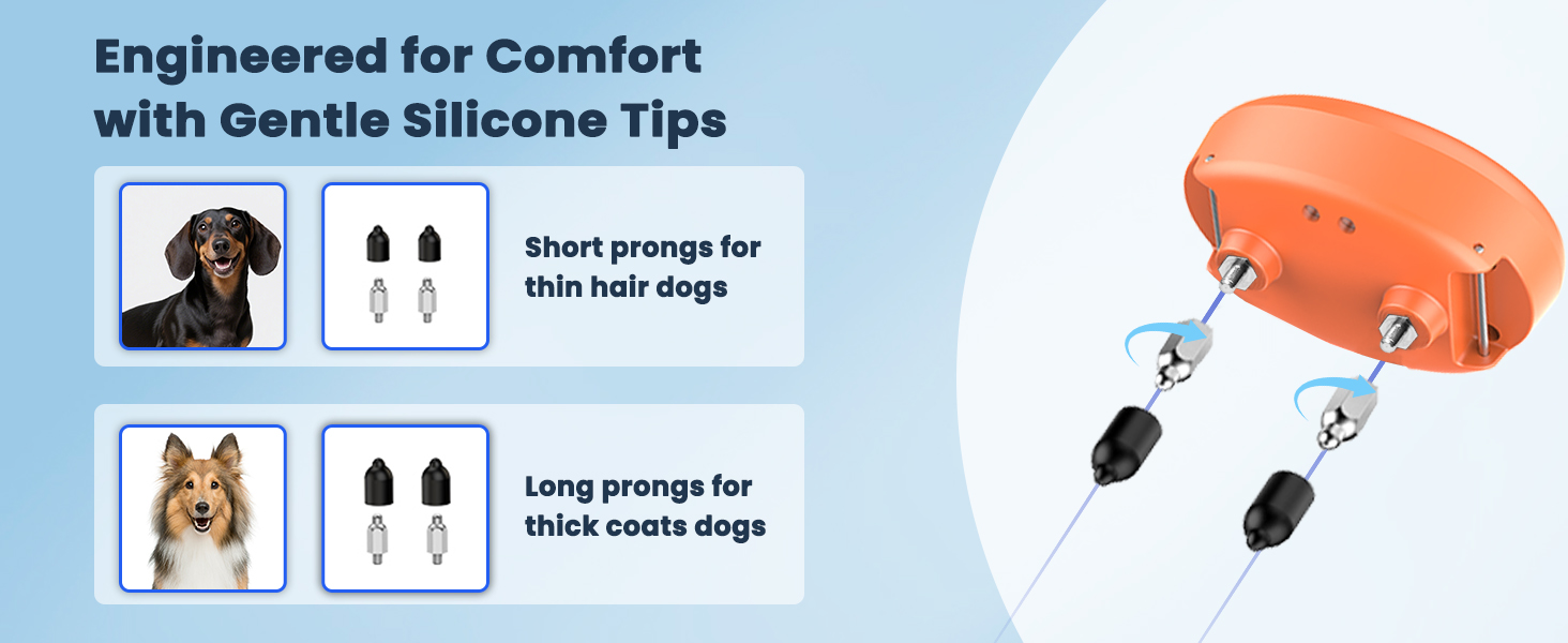 removble shock prongs