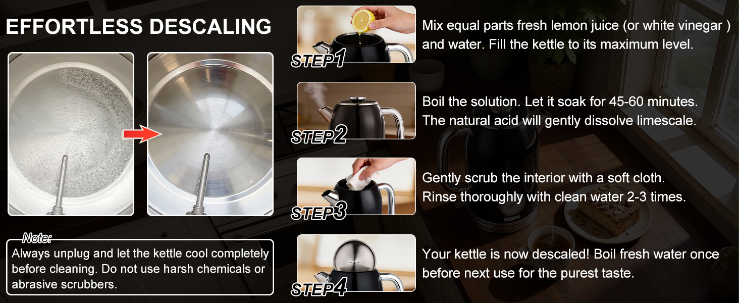 effortless descaling