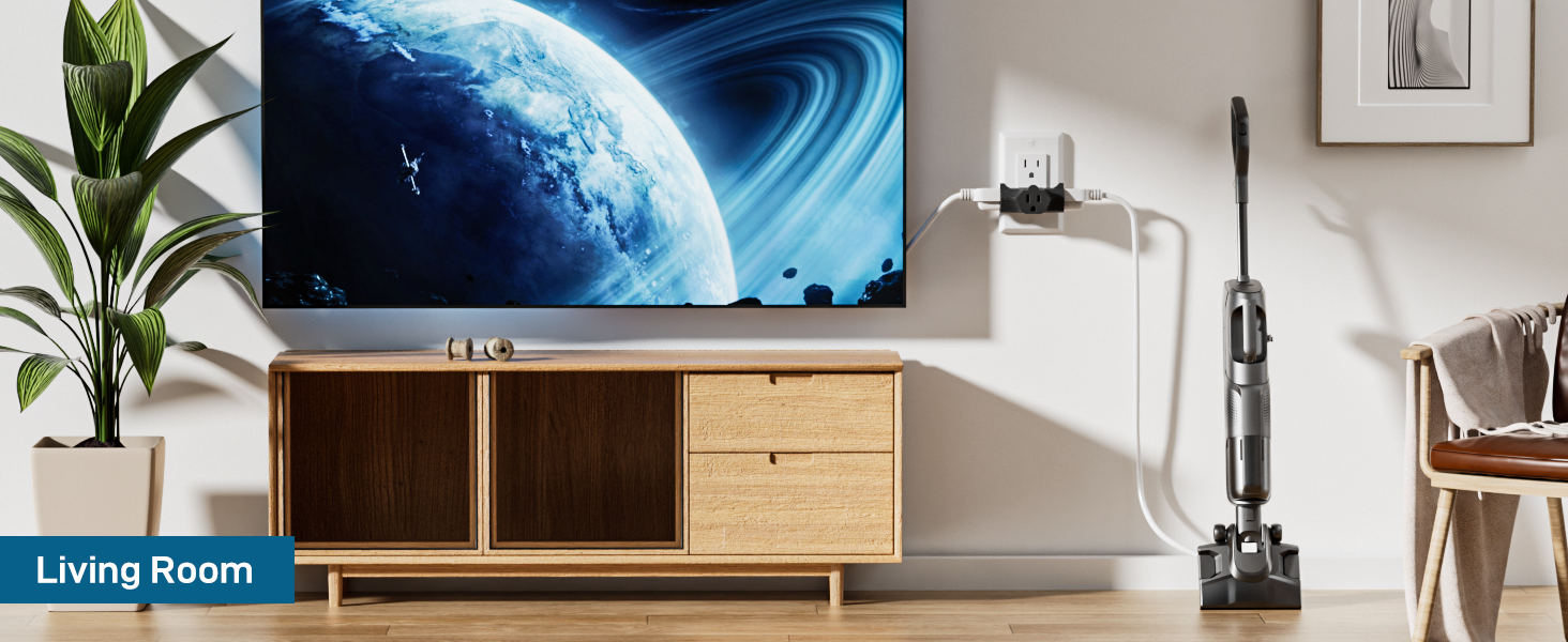 3-Outlet Grounding Adapter