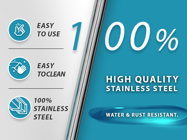 100 percent premium rust resistant stainless steel forceps icon.