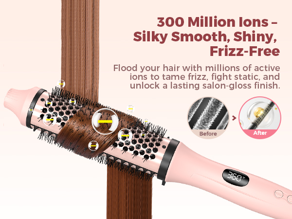 ionic thermal brush