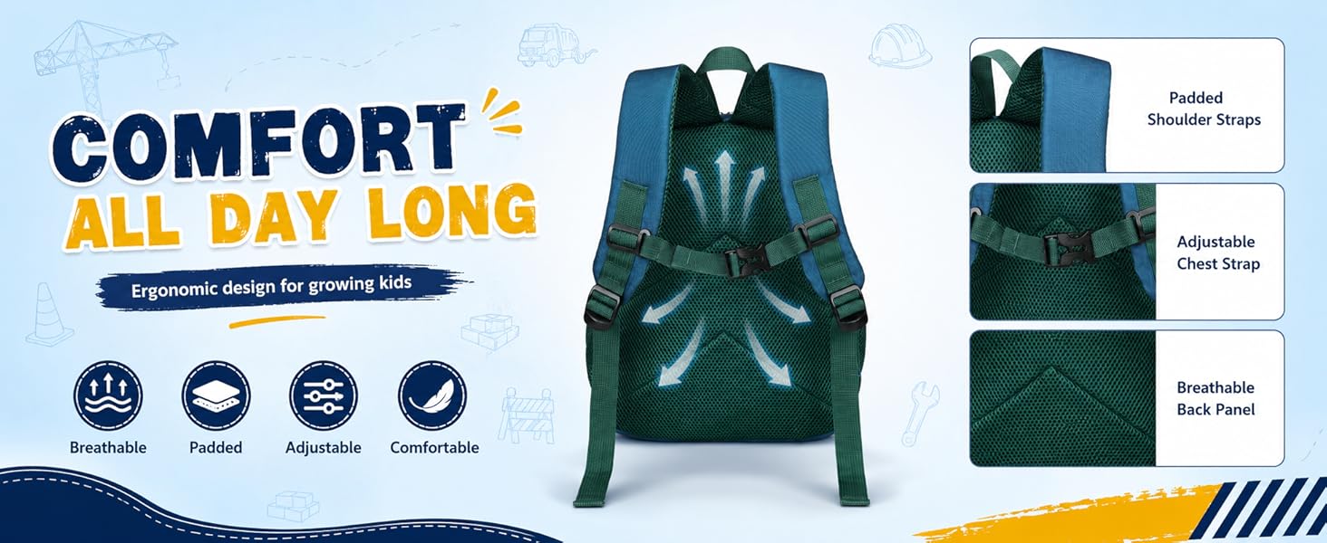 padded shoulder straps