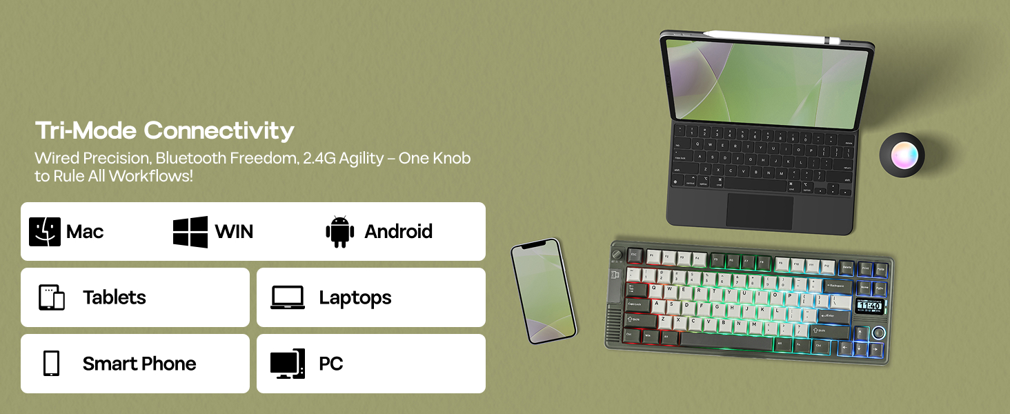 RT85 Wireless Gaming Keyboard