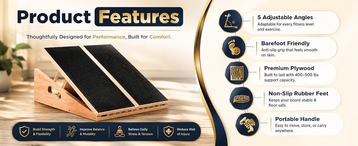slant board calf stretcher slant boards for exercise calf stretch board