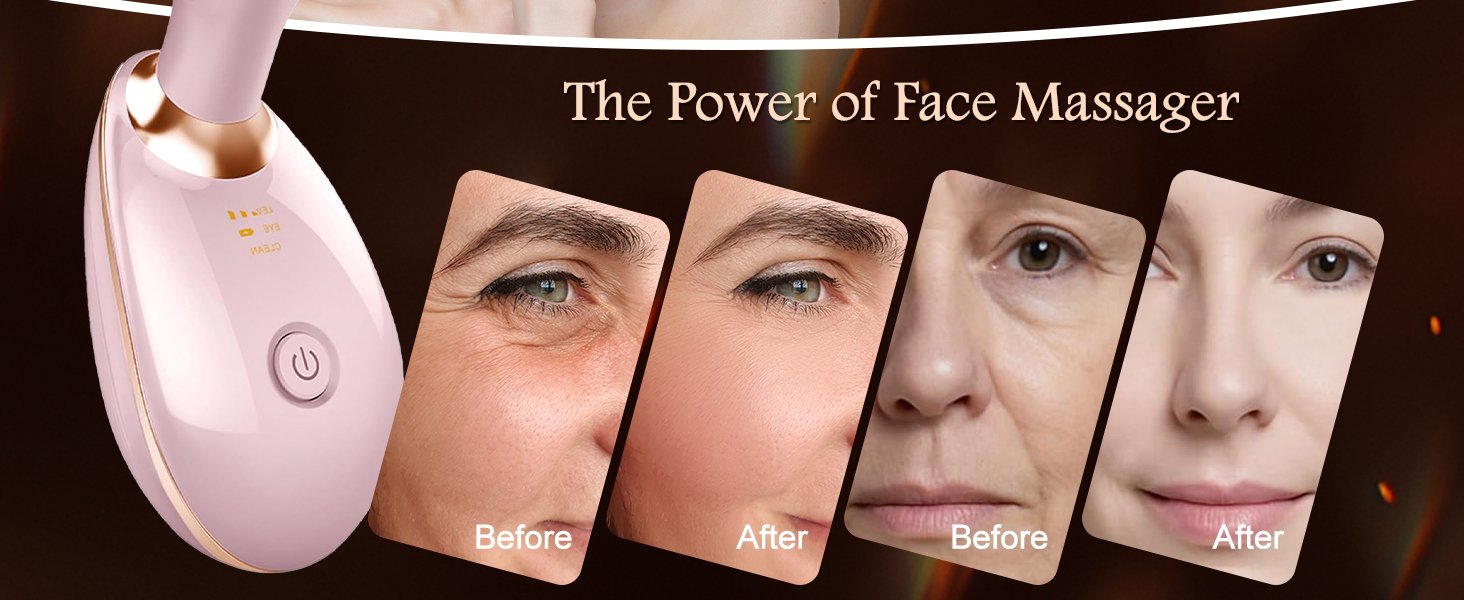 7 Color Face and Neck Massager for Skin Care