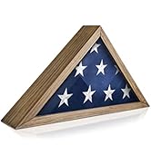 Rustic Flag Case for American Veteran Burial Flag (5' x 9.5')