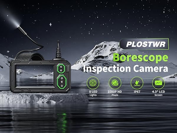 Endoscope Camera with Light