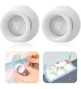 VIKOS Products (4-Pack) Potty Training Pad Magnetic Holder Compatible with Any Size of Puppy Pee ...