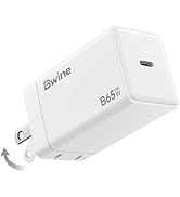 Bwine 65W Phone Charger, GaN Charging Blocks, Compatible with Drone, iPhone 16/Pro,Galaxy S24,Not...
